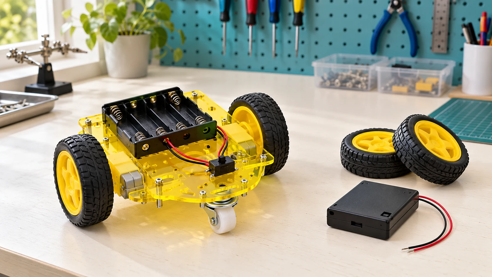 Educational robotics kits collection